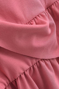 Strapless Ruffle Hem Dress New Women's Fashion Sweetheart Neckline Tube Dress
