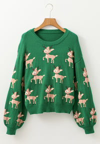 sweaters, christmas sweaters, ugly christmas sweaters, slouchy sweaters, holiday sweaters, cute sweaters, christmas gifts, gift ideas, ugly christmas sweater, fashionable christmas sweaters, reindeer, green christmas sweater, ugly christmas sweater party, reindeer christmas sweater, christmas morning outfit ideas, cozy christmas sweaters,