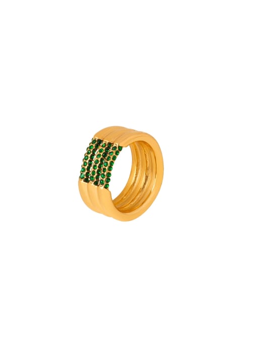 ring, gold ring, gold plated rings, stacked rings, emerald rings