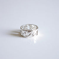 Chained to You Silver .925 Sterling Silver Ring