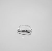 Abstract-Inspired  .925 Sterling Silver Ring