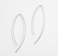 GirlTalk Silver Wire Earrings