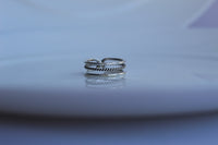 Effortless Twist Ring, stack ring, gifts for her, jewelry gifts, simple jewelry, sterling silver ring by KesleyBoutique.com, Girlwith3jobs.com