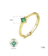 Emerald Daily Golden Ring