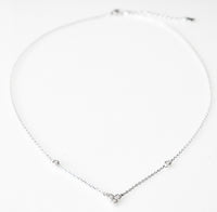 Daily Lux Bubble Crystal Necklace