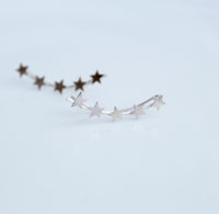 Star Dream Ear Crawler, ear pins, hipster jewelry, edgy earrings, piercings, blogger style, street style ring, influencer jewelry, adjustable earrings, festival fashion, gifts for her, sterling silver earrings, ear crawler*, fashionable earrings, influencer jewelry, trendy jewelry, star earrings, Star Jewelry,  by KesleyBoutique.com, Girlwith3jobs.com