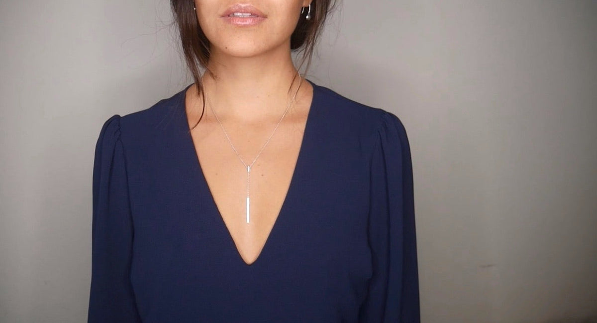 lariat necklace, y necklace 