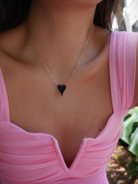 necklace, necklaces, heart necklace, heart jewelry, womens jewelry, nice necklaces, womens fashion, womens clothing, birthday gifts, anniversary gifts, mothers day gifts, black diamond necklaces, black heart necklaces, black heart diamond necklace, gold necklaces, gold jewelry, tiktok fashion, trending jewelry, tiny necklaces, big necklaces, statement necklaces, birthday outfit ideas, influencer brands, tiktok brands, kesley fashion