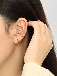 Large conch ear cuffs , statement earrings non pierced conch earrings, fake earrings luxury designer dainty earrings, shopping in Miami, jewelry store in Brickell Kesley Boutique