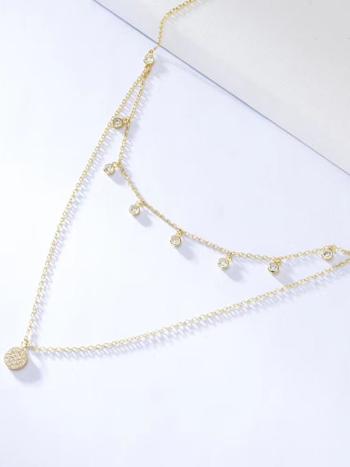 layered necklaces, gold plated necklaces, gold necklace, rhinestone necklaces, sterling silver necklace, dainty necklaces, charm necklaces, dangly necklaces, rhinestone layered necklaces, designe jewelry, gifts ideas, gold necklaces