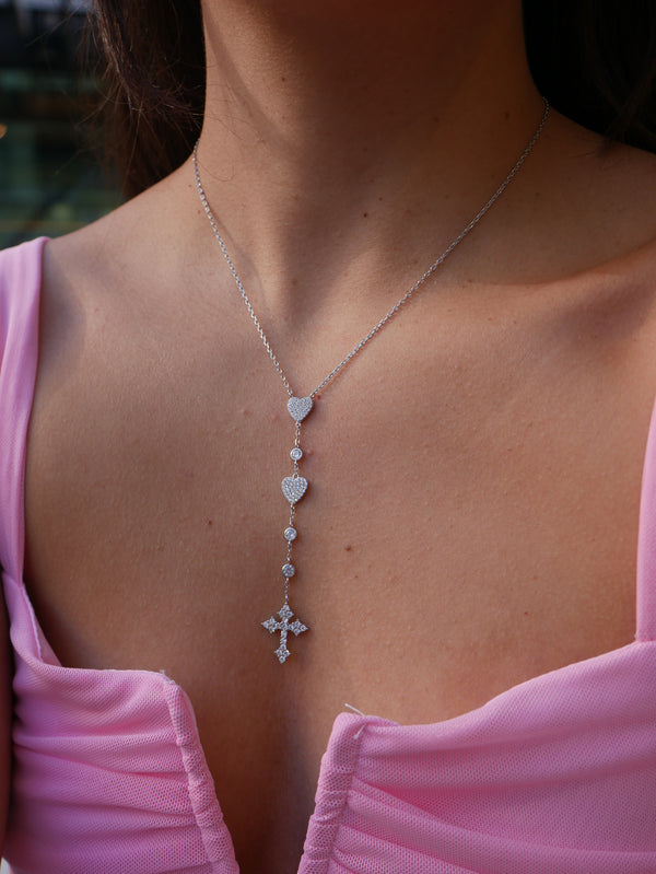 necklace, necklaces, cross necklace, jewelry, heart necklaces, heart jewelry, lariat necklaces, dainty necklaces, new womens fashion, birthday gifts, anniversary gifts, sterling silver jewelry, white gold cross necklaces, fine jewelry, nice jewelry, jewelry websites, dangly necklaces, heart necklaces, heart jewelry, kesley fashion, kesley jewelry