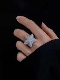 rings, nice rings, star rings, star ring, womens rings, ring, nice jewelry, nice rings, big rings, birthday gifts, anniversary gifts, graduation gifts, cheap diamond rings, wedding rings, big star rings, statement jewelry, new womens fashion, designer jewelry, jewelry websites, fashion accessories, tiktok jewelry, tik tok fashion, trending jewelry, designer accessories, real sterling silver jewelry, white gold rings with diamonds, rings for the middle finger 