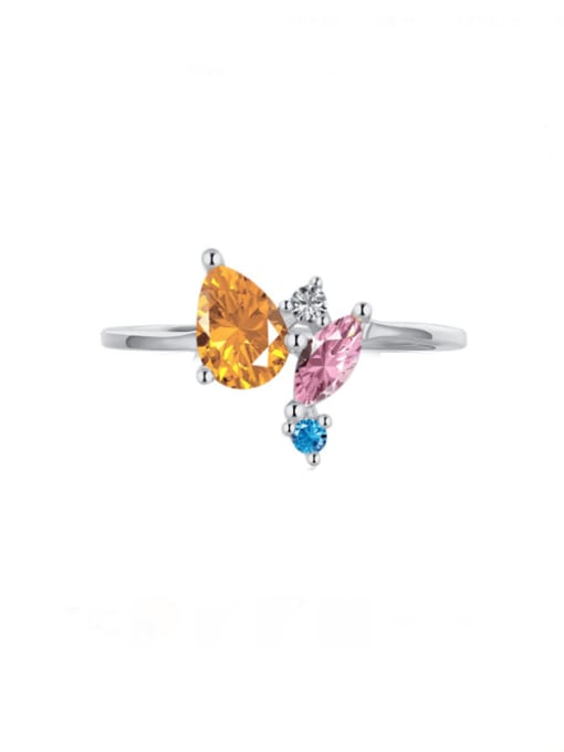 Rings, Dainty rings, silver rings, birthstone rings, tiny rings, size 6 rings, size 7 rings, size 8 rings, citrine rings, pink crystal rings, pear shape rings, fashion jewelry, statement rings, designer rings,  birthdya gifts, anniversary gifts, holiday gifts, ring ideas, cheap rings, luxury rings, nice rings, cute rings, expensive rings, pink yellow and blue ring, kesley jewelry, tiny rings