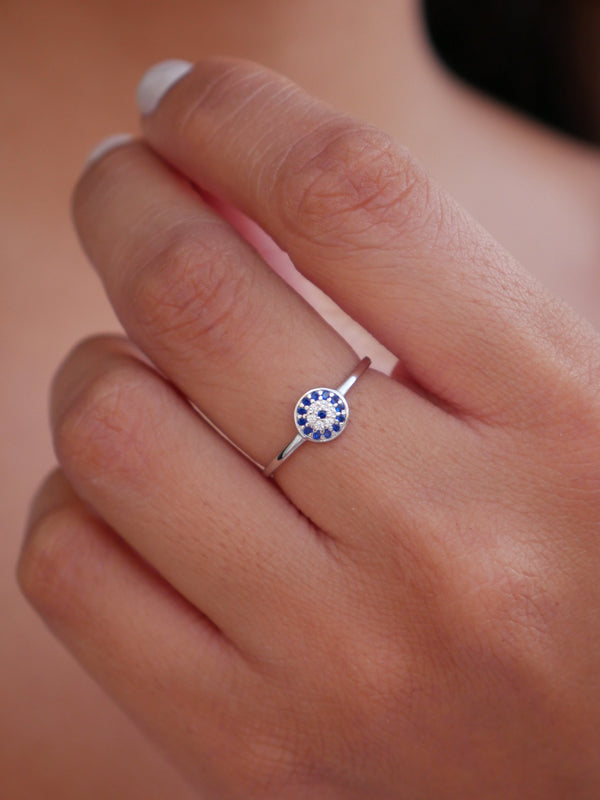 rings, jewelry, accessories, fashion jewelry, evil eye rings, dainty rings, white gold rings, fine jewelry, round evil eye tiny ring, rings that wont turn green with water, gift ideas, birthday gift ideas, anniversary gift ideas, affordable fine jewelry, rings with rhinestones, rings with cubic zirconia, nice rings, trending on tiktok and instagram, jewelry store in Miami, top jewelry stores, evil eye jewelry, evil eye accessories, protection jewelry, good luck items, rings