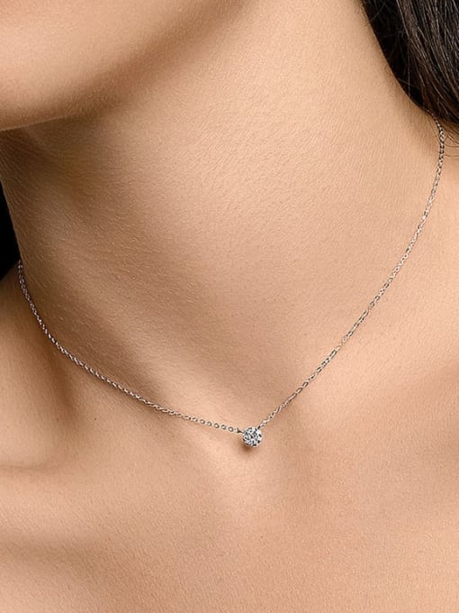 tiny necklace, sterling silver necklaces, minimalist necklaces, dainty necklaces, waterproof jewelry, tiny diamond necklaces, tiny rhinestone necklaces, 15 in necklaces, birthday gifts, anniversary gifts, anniversary gifts, birthday gifts, small necklaces
